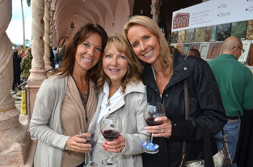 Pam Baad with her mother, Gloria Hoey, and Pennie Hodges