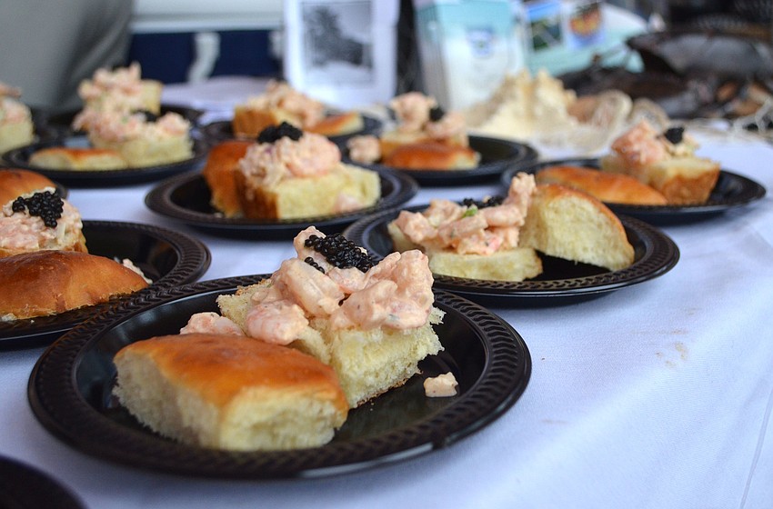 Mar Vista Dockside Restaurant & Pub served seafood rolls.