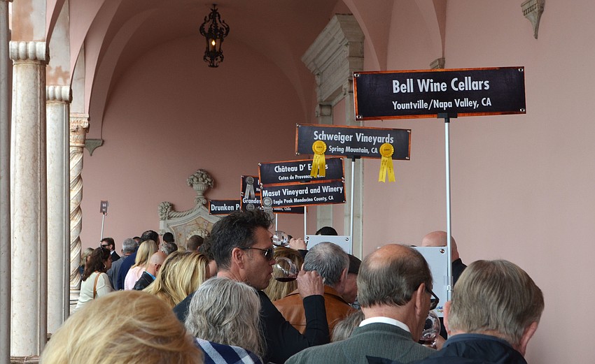 The Forks & Corks Food and Wine Festival Grand Tasting featured wine from 85 wineries.