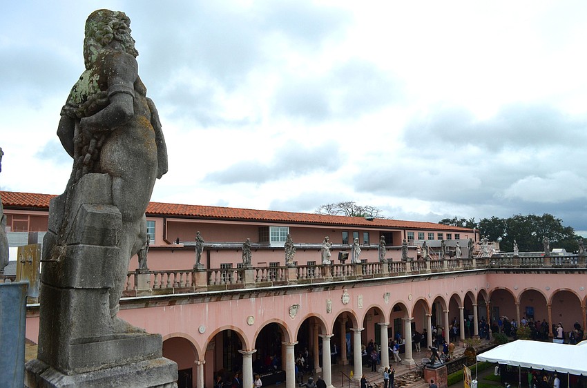 Cloudy skies didn’t keep over 1,200 people from attending the Grand Tasting on Jan. 29.