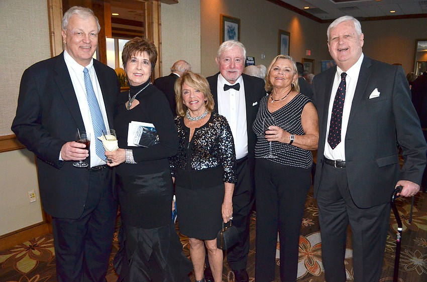 Steve Fuller, Jan Holman, Joan Partridge, Gene Campbell and Marlese and Barry Black