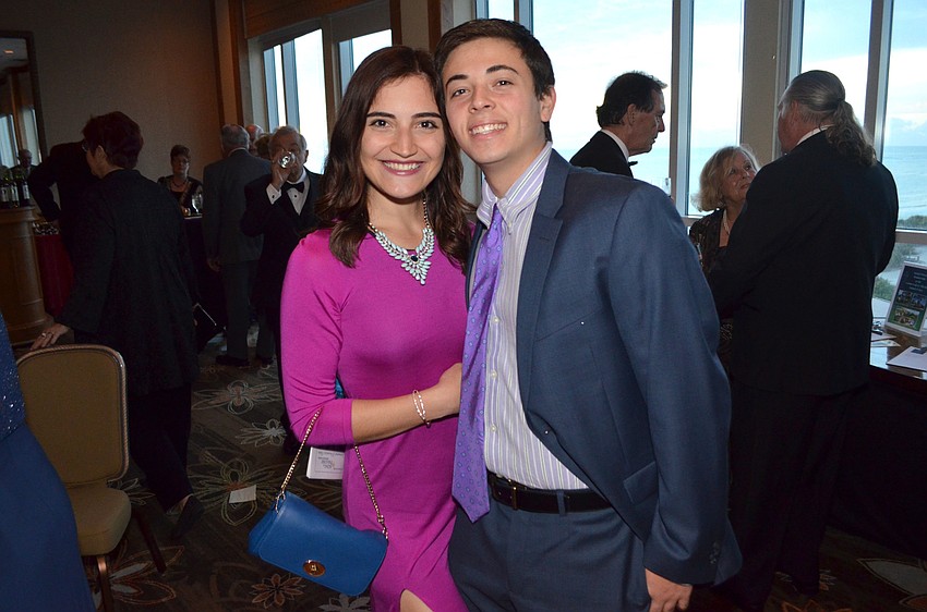 Ava Pandeloglou and Austin Jones