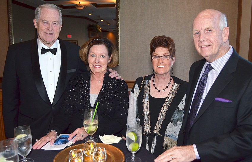 Rusty and Kay Blix with Nancy and Don Fitts