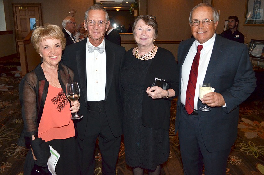 Joyce and Bob Mazurek with Claire and Rick Skerrett