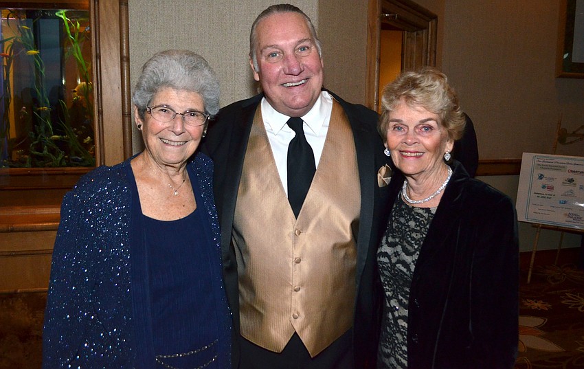 MiMi Horwitz, Rev. Bill Friederich and Christine Rose Kennedy