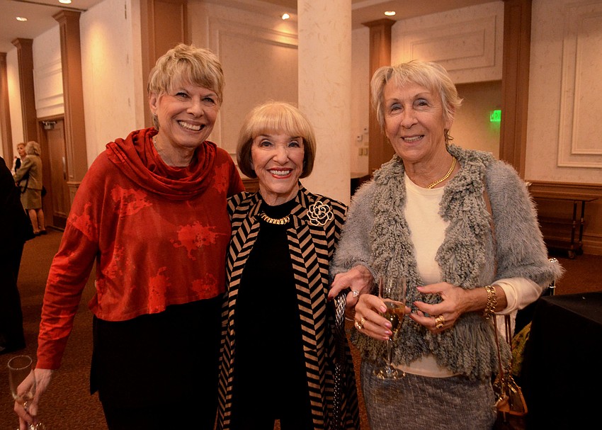 Nancy Cohen, Doris Kaplan and Kati Lorinc