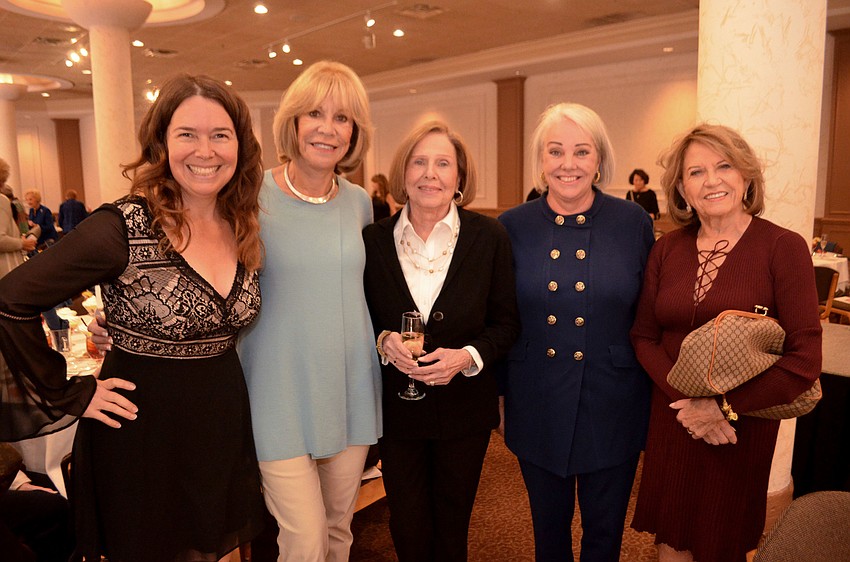 Lisa Mirman, Terry Weis, Louise Joseph, Kathy Sachs and Catherine Burke