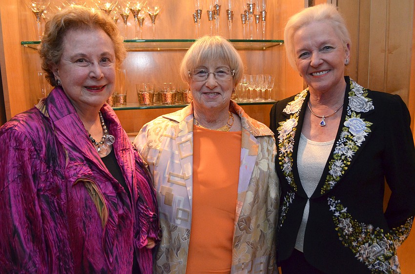 Joan Wood, Peggy Abt and Stephanie Shaw