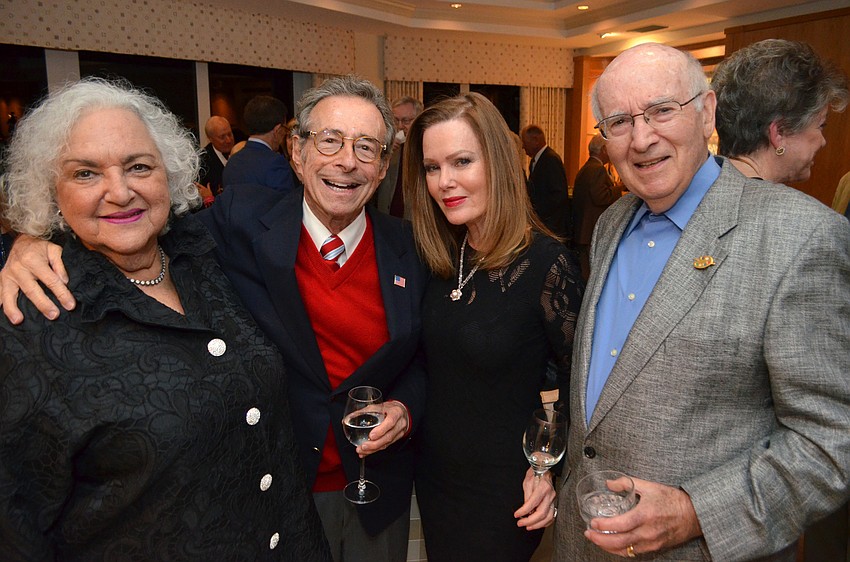 Nancy Kotler, Ron and Rita Greenbaum and Philip Kotler