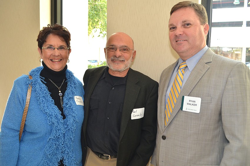 Nancy and Paul Couzelis with Ryan Walker