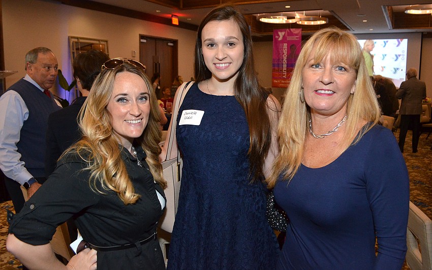Shannon Carrasco, Danielle Vidoli and Laura Creque