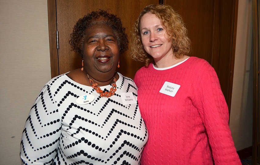 Jone Williams and Stacey Walker