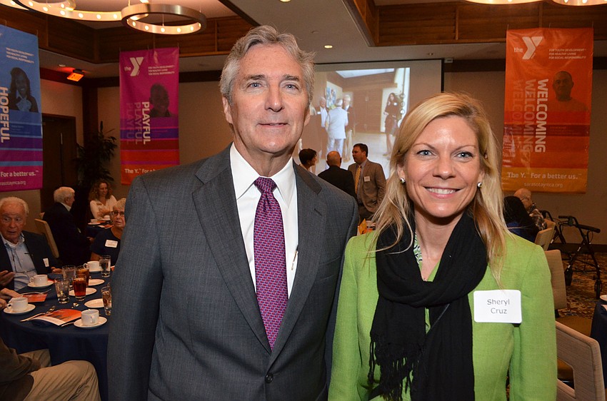 Phil Delaney and Sheryl Cruz