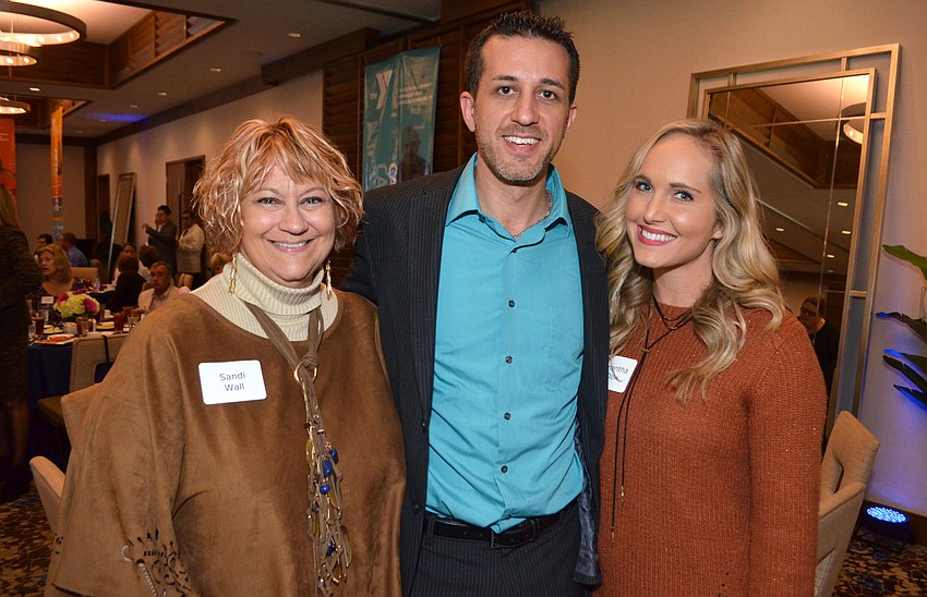 Sandi Wall, Terrance Burzynski and Samantha Labow