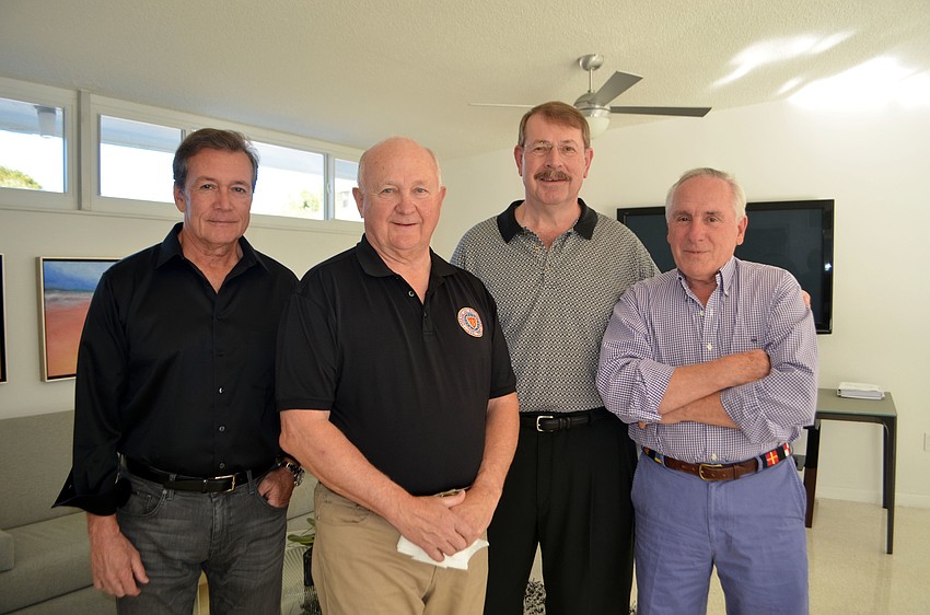 Bill Montrone, George Muller, Clayton Daley and Peter Martini