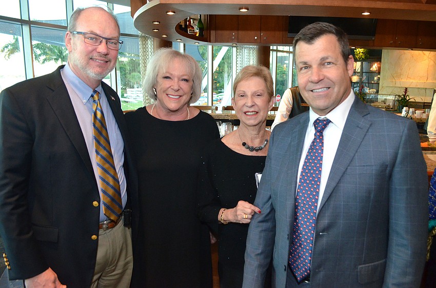 Tom and Sherry Koski, Carol Camiener and Jeff Boyd