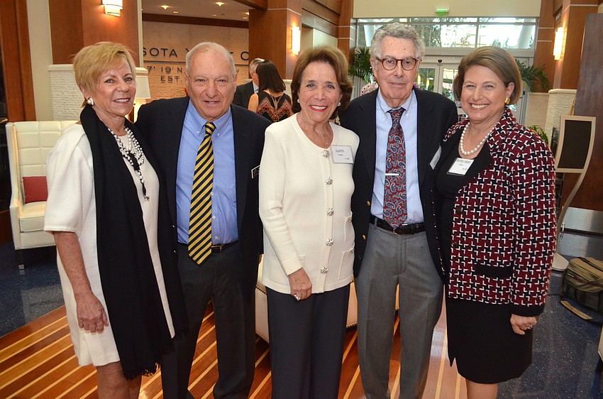Ellen and Mike Esposito, Judith Rudges and David and Betty Jean Bavar