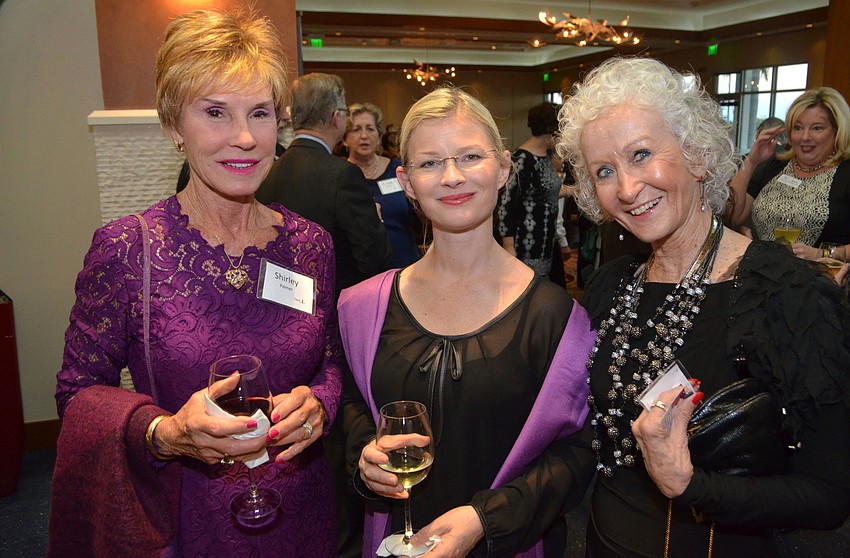 Shirley Palmer, Anu Tali and Sandy Cowing