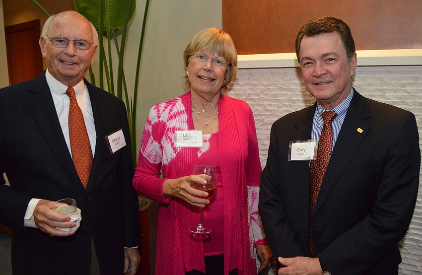 George Handley, Lucy Hedrick and Gary Heard