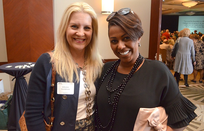 Johanna Gustafsson and Sheba Matheu