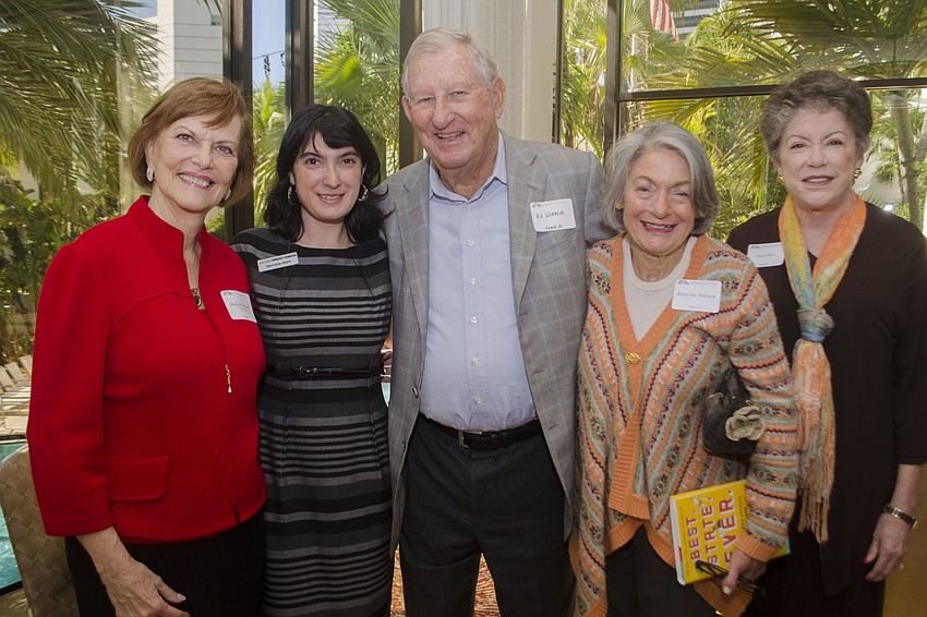 Meliss Swenson, Hermione Gilpin, Ed Winnick, Mary Lou Winnick and Susan Buck