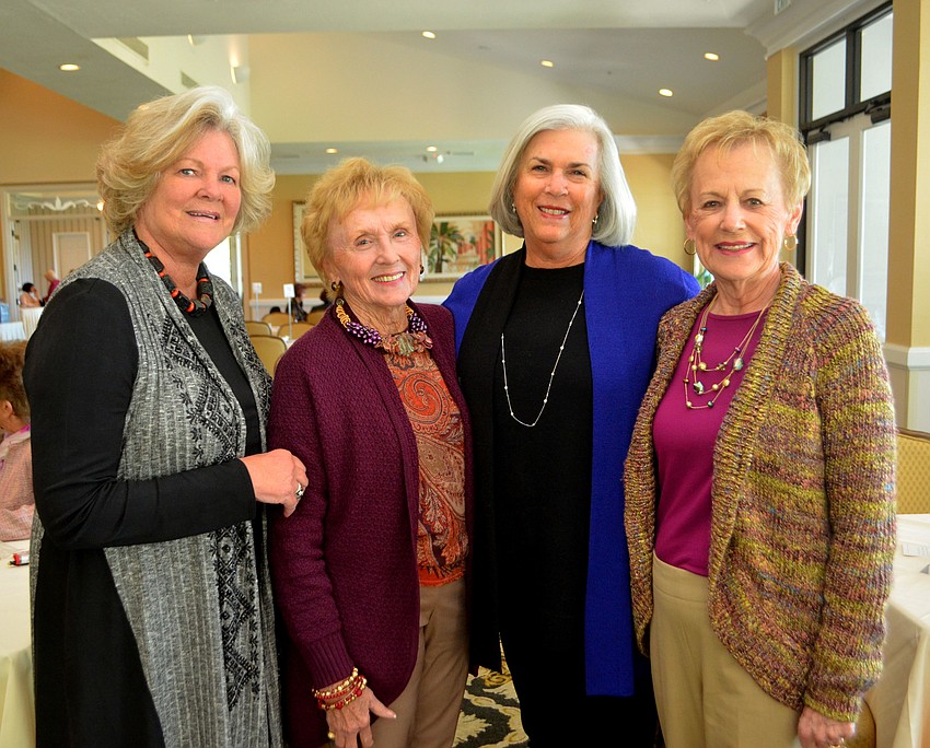 Sally Sharp, Carol Westwood, Sheri Lublin and Barb Kiefer