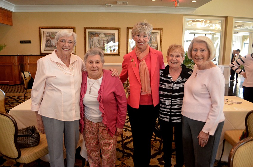 Carolyn Albrecht, Maggie Brenner, Timi Wolov, Paula Hollinger and Norma Greenwald