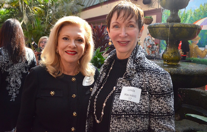 Julie Riddell and Linda Macaskill