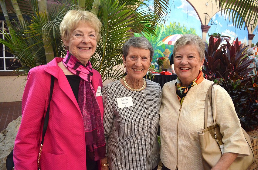 Karen Mathis, Martha Rogers and Nancy Racine