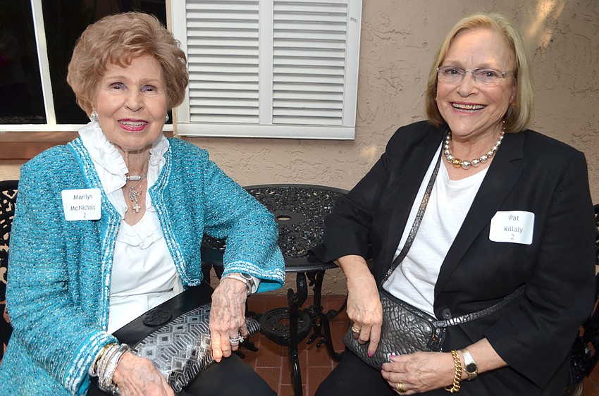 Marilyn McNichols and Pat Killaly