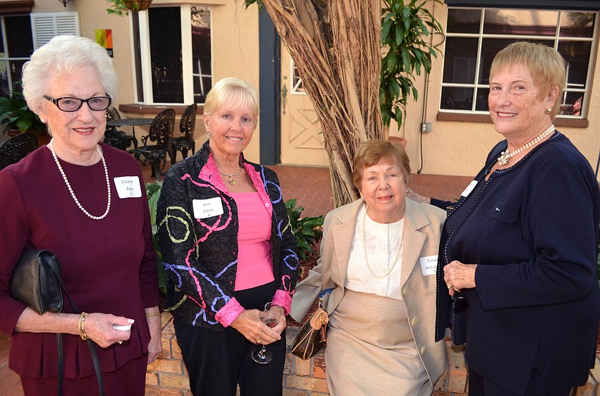 Eleanor Rose, Anne Jones, Esther McCubbin and Sharon Rolle