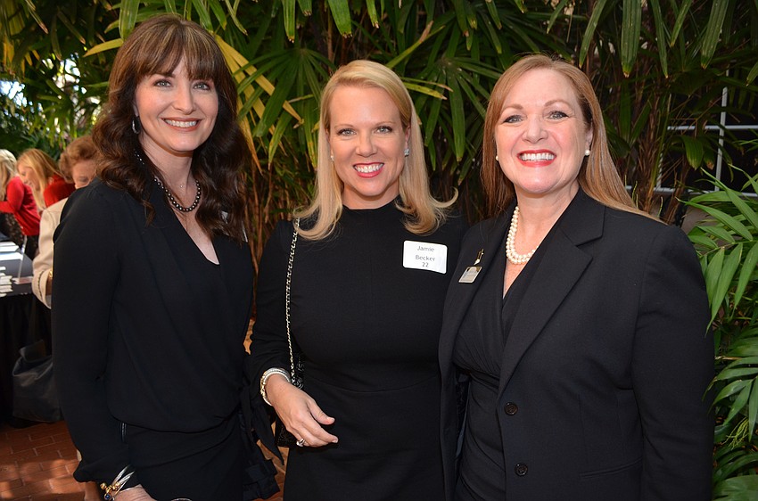 Dana Judge, Jamie Becker and Jr. Maryann Boehm