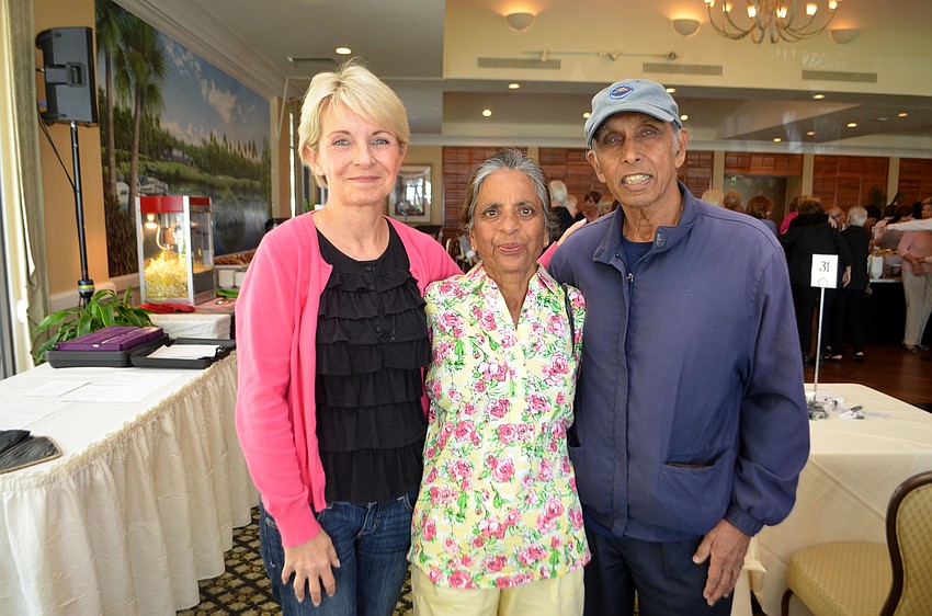 Wendy Anderson and Padma and Akula Krishna