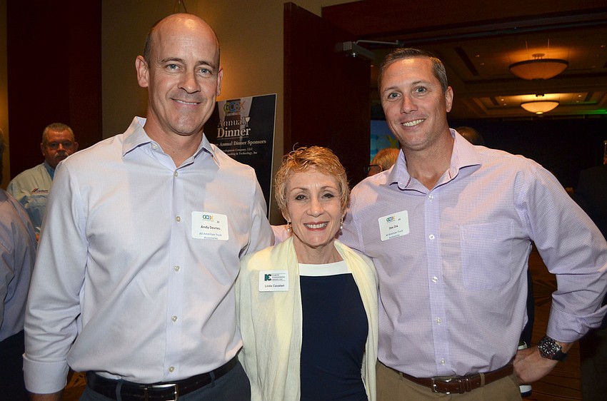 Andy Devries, Linda Cavalieri and Dee Dix