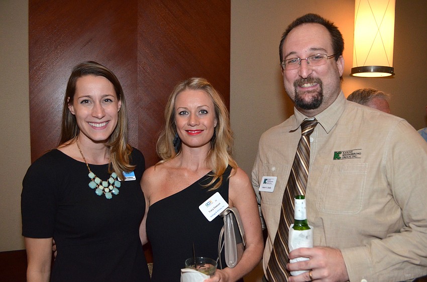 Amanda Parrish, Tracy Dawson and Aaron Smith