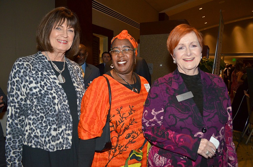 Joan McGill, Carolyn Mason and Jane Goodwin