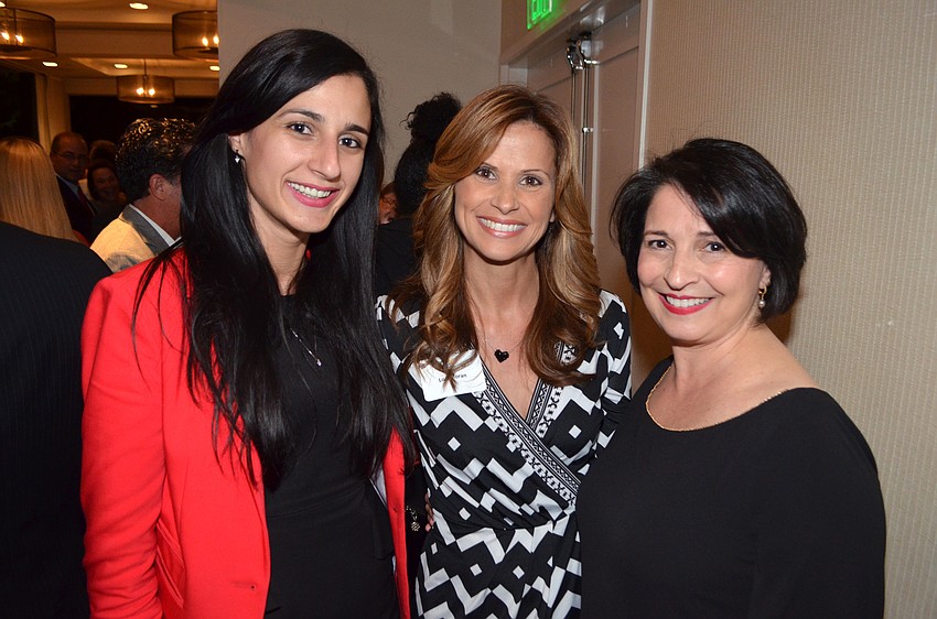 Daniela Koci, Lori Moran and Virginia Charlotte