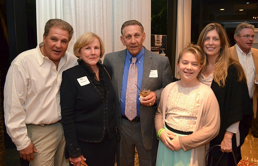 Marty Martel, Mary Flanders, Robert Flanders, Marysa Martel and Kasey Martel