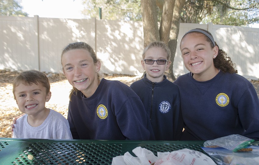 Landon Aleala, Margaret Videnka, owen Galvin and Sofia Cava