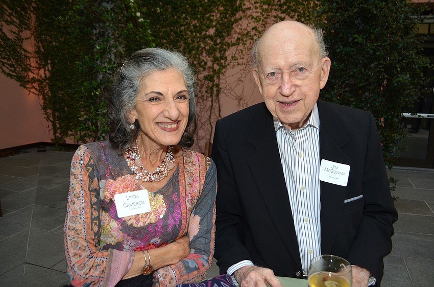 Linda Cameron and Jim McGovern