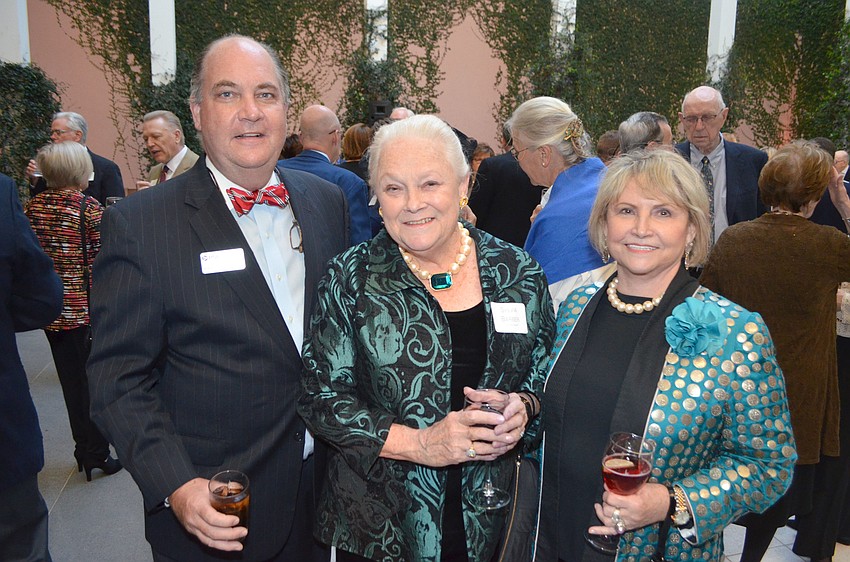 Brad Goddard, Sylvia Barber and Margarete Van Antwerpen