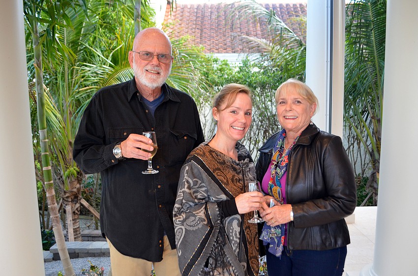 Robert Havell, Lisa Havell Murray and Carol Havell