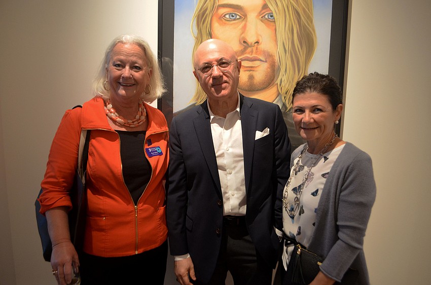 SPARCC Board Chairwoman Susan Erhart and Robert and Luisa Goldman