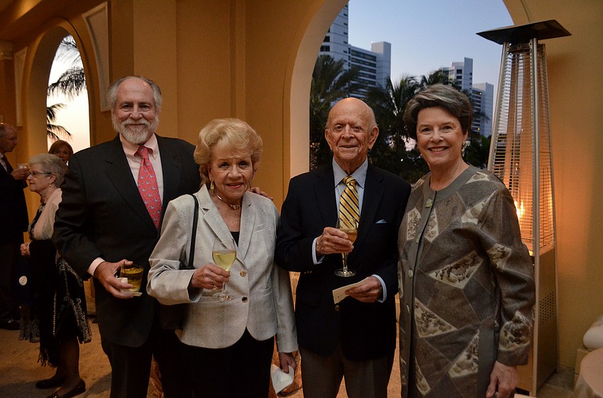 Dick Johnson, Betty and Bud Shapiro and Marsha Johnson