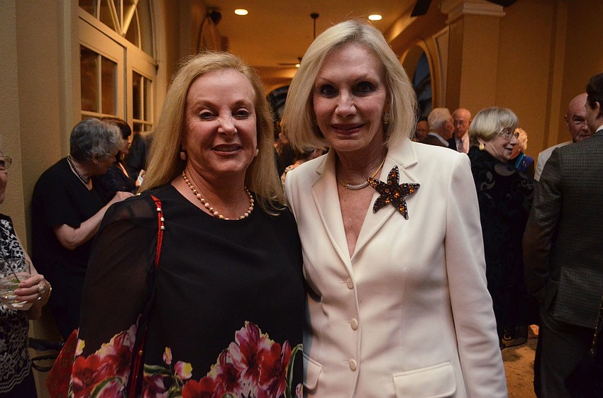 Julie Harris and Sarasota Ballet Board Chairwoman Hillary Steele