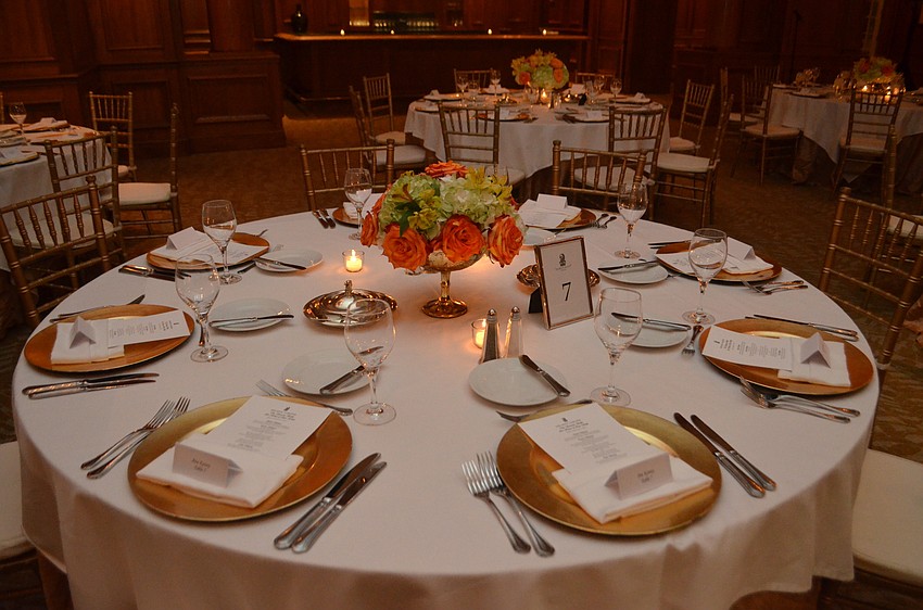 Donors of the Sarasota Ballet gathered for a private dinner honoring Director Ian Webb on Feb. 3.