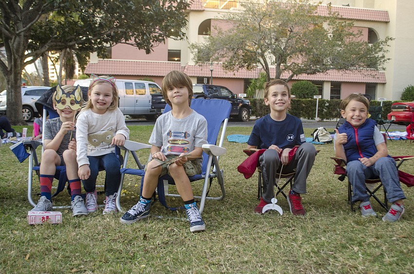 Will Piazza, Caroline Piazza, Ollie Lindstrom, Roscoe Long and Arch Long