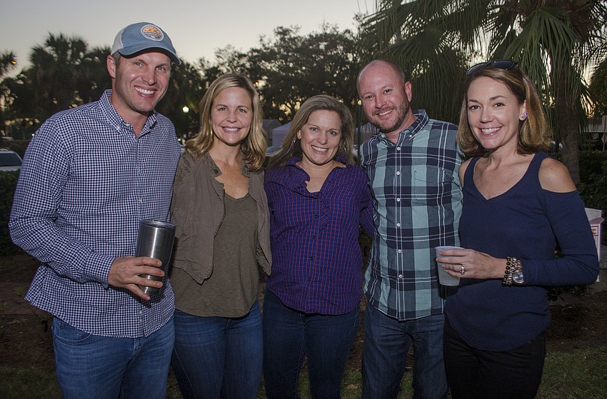 Eric Bobb, Beth Bobb, Meredith Piazza, Kevin Radford and Melissa Long