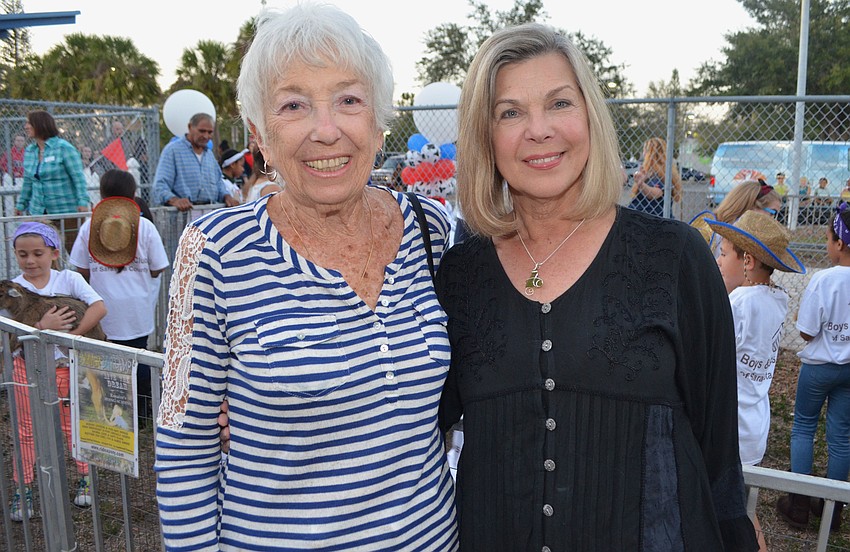 Phyllis Anderson and Elaine Ralph