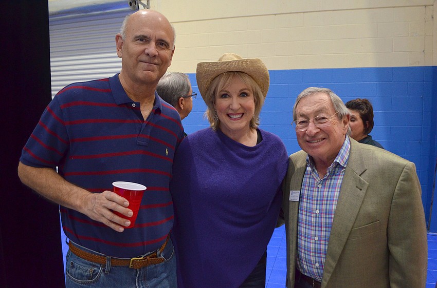 Charlie Huisking, Teri Hansen and Robert Gussin